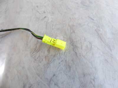 Mercedes Yellow Connector 2 Pin 2 Wire 03854556282